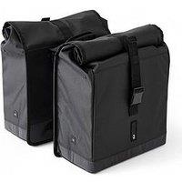 Decathlon V3 20 L Bike Double Pannier Bag 500 - Black