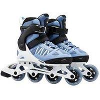 Decathlon Fit 5 Jr Kids Inline Fitness Skates - Blue / White