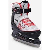 Decathlon Kids Ice Skates Fit 500 - Grey/Red