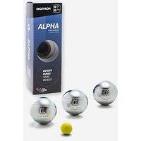 Decathlon 3 Alpha Competition Solid Petanque Boules Approved For Match Use