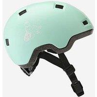 Decathlon Kids' Inline Skating Skateboard Scooter Helmet B100 - Green