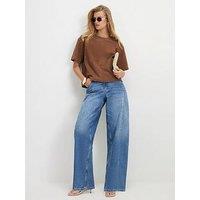 River Island Oversized Barrel Leg Jeans
