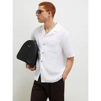 River Island Regular Fit Linen Blend Shirt