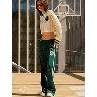 River Island Pony Side Stripe Wide Leg Joggers