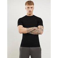 River Island Muscle Fit Cotton T-Shirt 3 Pack
