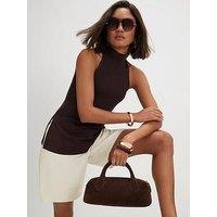 River Island Premium Sleeveless Halter Neck Top