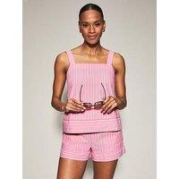 Knickerbox Knickerbox Stripe Pyjama Cami Top & Shorts Set