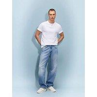 River Island Loose Fit Jeans - Blue