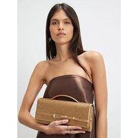 River Island Embellished Shoulder Bag - Gold