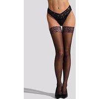 Ann Summers Animal Print Hold Ups