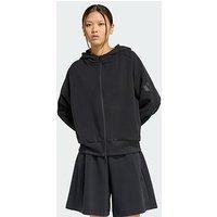 Adidas Soft Lux Full-Zip Hoodie