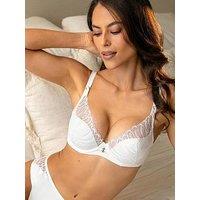 Pour Moi Olivia Embroidery Quarter Cup Push-Up Padded Bra