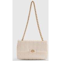 River Island Rir Quilted Shoulder Bag - Cream