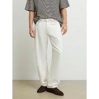 River Island Loose Fit Jeans- Cream