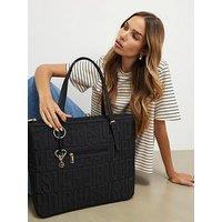 River Island Ri Quilted Shopper Bag - Black