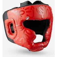 Decathlon Kids Boxing Full Face Headguard - Red