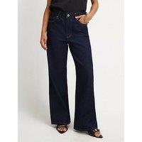 River Island Petite Relaxed Straight Leg Jeans