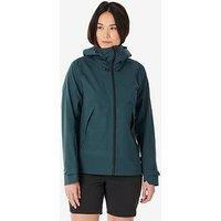 Decathlon Womens Waterproof Hiking Jacket Mh500 - Green