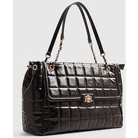 River Island Quilted Large Chain Handle Tote Bag.
