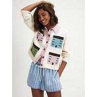 River Island Multi House Collared Cardigan.