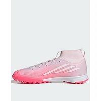 Adidas F50 Sparkfusion League Mid Cut Turf Football Boots Kids - Pink