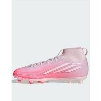 Adidas F50 Sparkfusion League Mid Cut Firm Ground / Artificial Ground Football Boots Kids - Pink