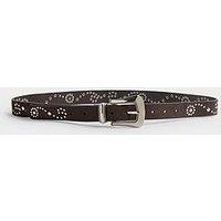 River Island Suede Stud Western Belt