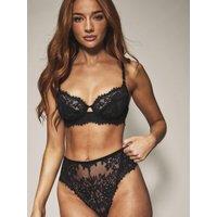 Knickerbox Renee Lace High Waisted Brazilian Knickers