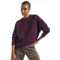 River Island Crew Neck Jumper - Red