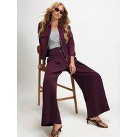 River Island High Waisted Wide Leg Trousers