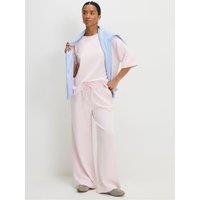 River Island Petite Premium Wide Leg Joggers