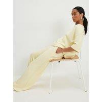 River Island Petite Premium Wide Leg Joggers