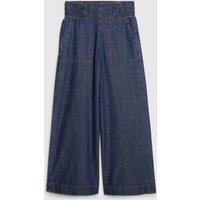 River Island Petite Pull On Wide Leg Jeans