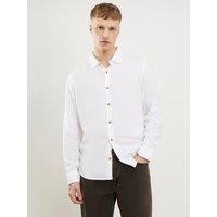 River Island Regular Fit Linen Blend Shirt