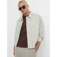 River Island Faux Leather Washed Jacket