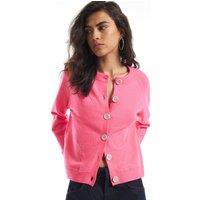 River Island Button Up Cardigan - Pink