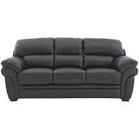 Portland 3 Seater Leather Sofa