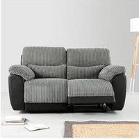 Sienna 2 Seater High Back Recliner Sofa