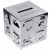 The Personalised Memento Company Personalised Abc Money Box