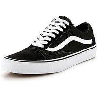 Vans Unisex Old Skool Trainers - Black/White