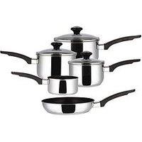Prestige Everyday Stainless Steel 5-Piece Pan Set