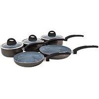 Tower 5-Piece Ceramic Coated Saucepan Set