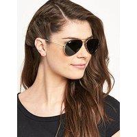 Ray-Ban Aviator Sunglasses - Gold
