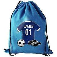 The Personalised Memento Company Personalised Football Swim Bag