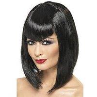 Ladies Vamp Black Wig