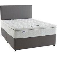 Silentnight Miracoil Eco Pillowtop Divan Bed With Storage Options - Firm