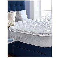 Silentnight Airmax 500 5 Cm Dual Layer Mattress Topper - White