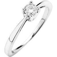 Love Diamond 9Ct Gold 25 Point Diamond Solitaire Ring