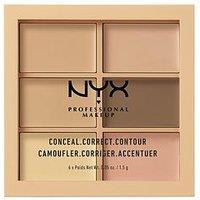 Nyx Professional Makeup 3-Piece Palette - Conceal, Correct, Contour