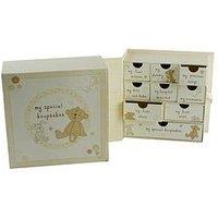 Button Corner Keepsake Box With Drawers